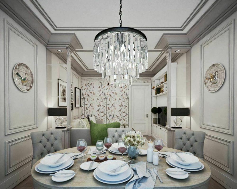 neoclassical interior design elements