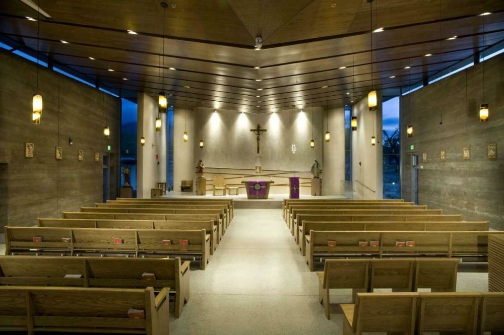 modern church decor