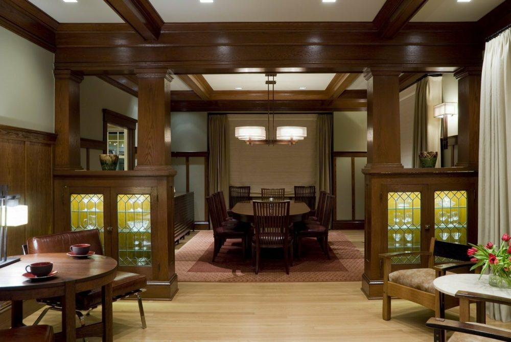modern craftsman interior