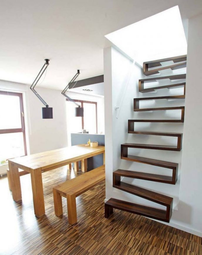 35+ Modern and space-safe attic stairs ideas for your home