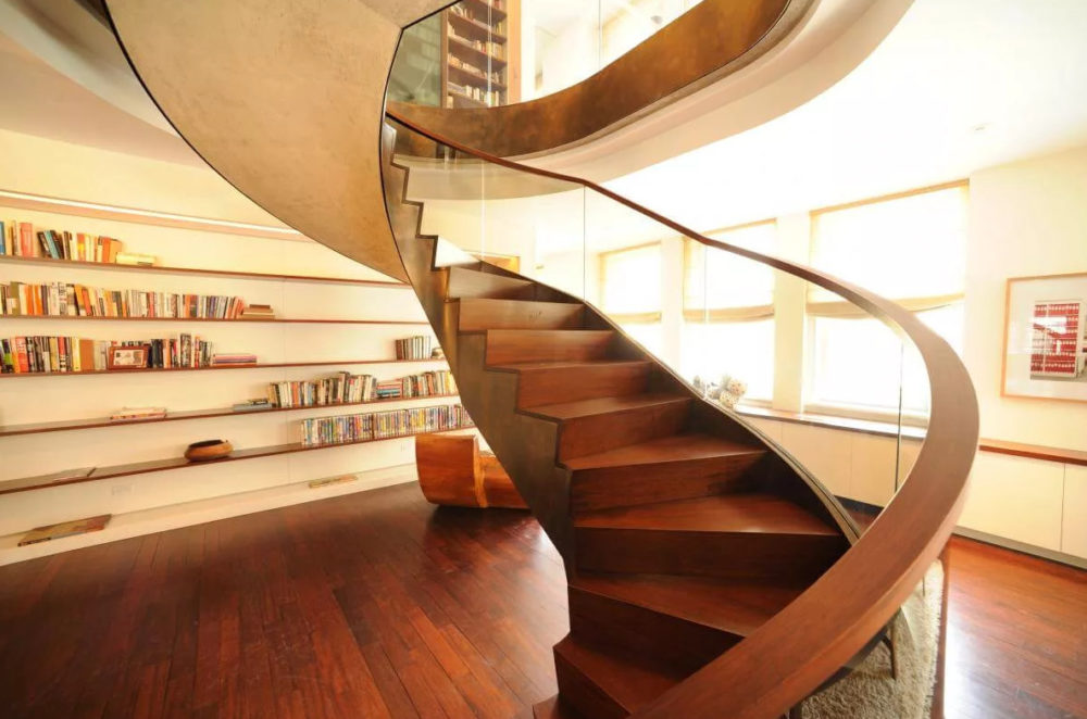 loft spiral staircase