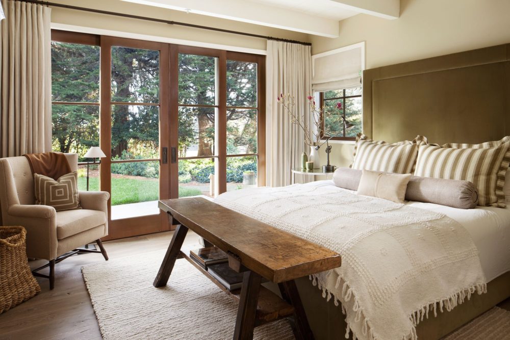 Decorating Bedroom With French Doors