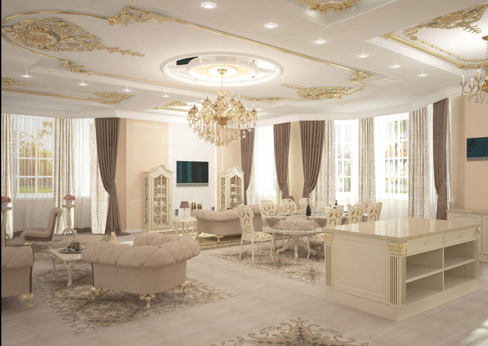 classical living room