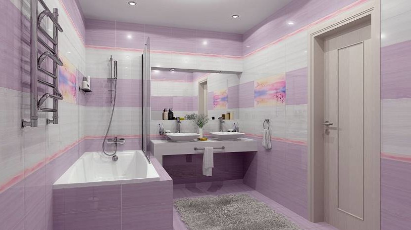 Purple bath