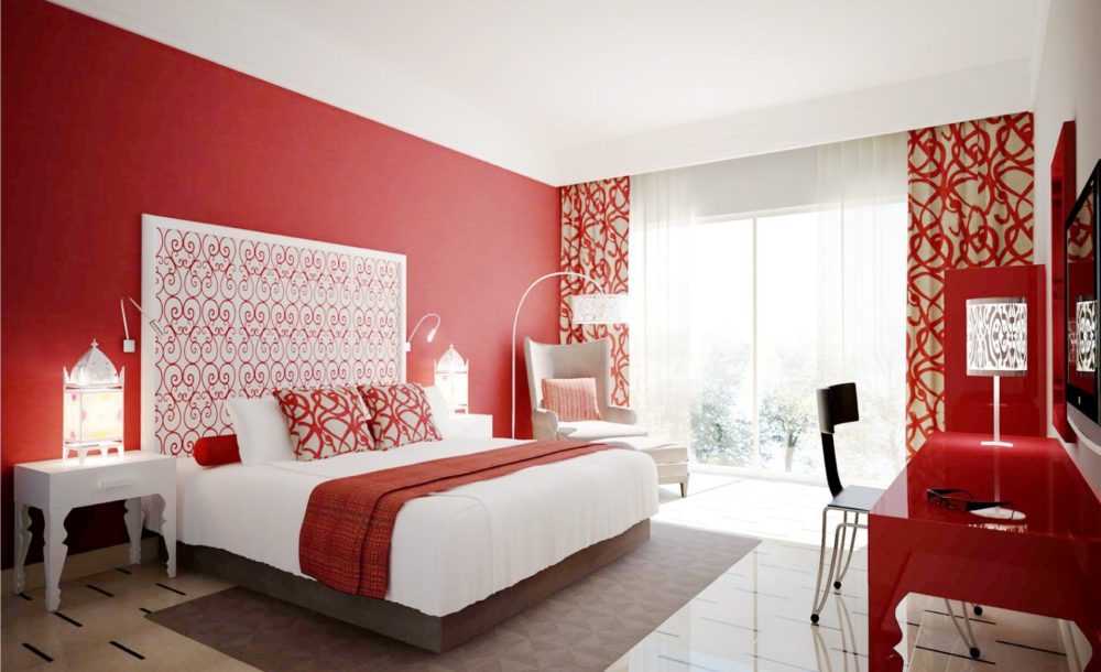 New Red And Black Bedroom Ideas for Living room