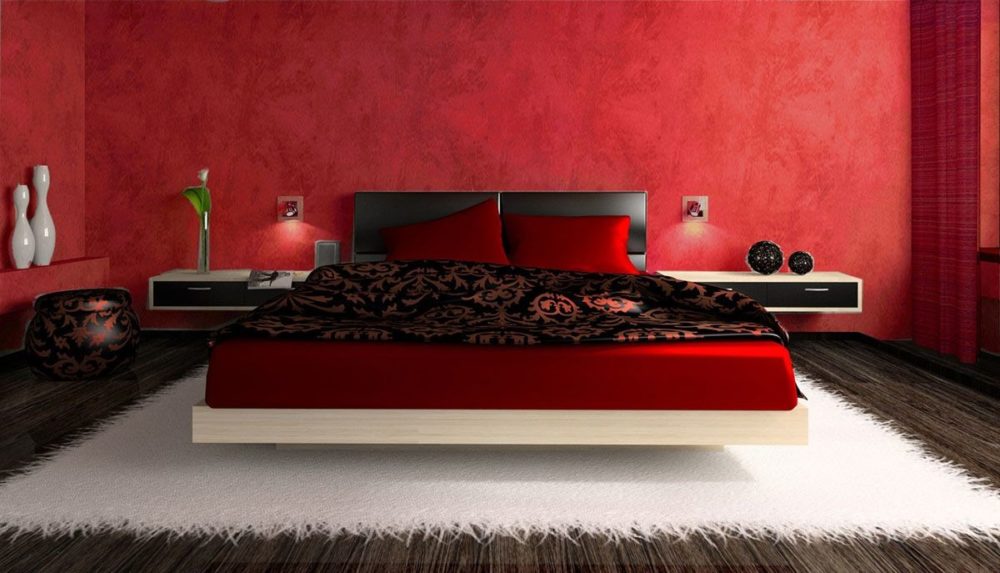 red and black room ideas