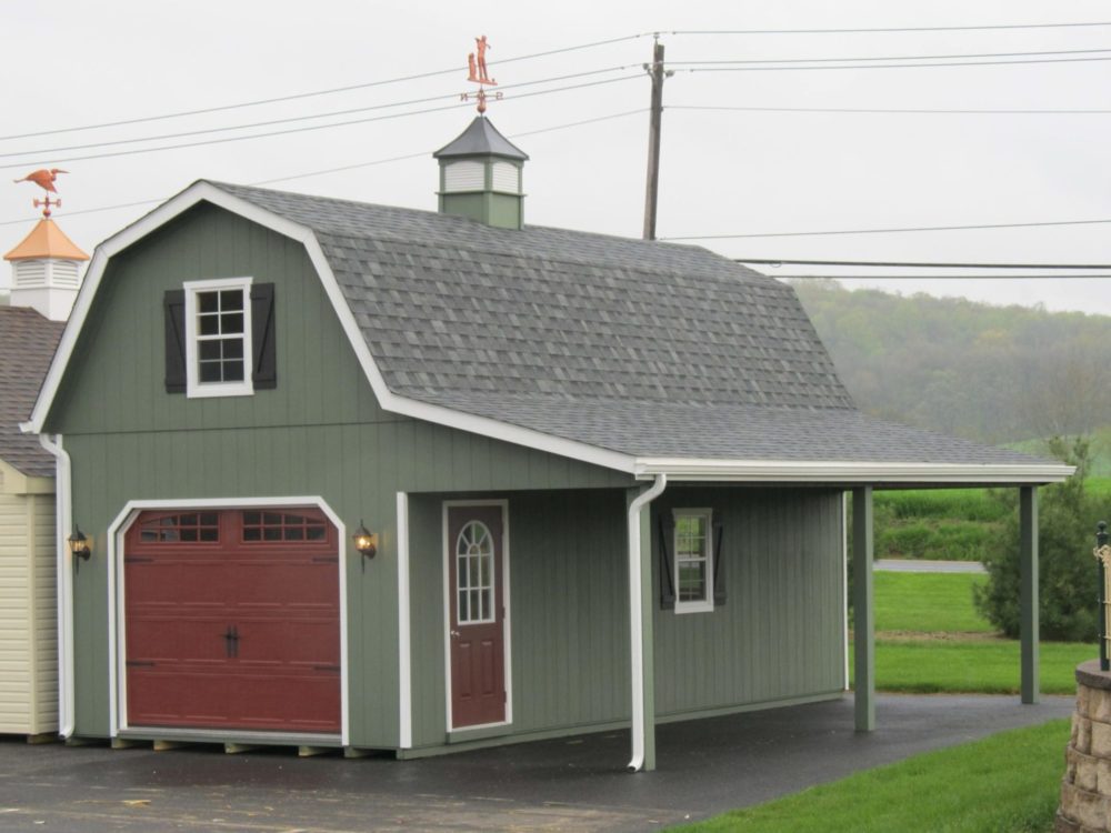 bonnet shed roof styles