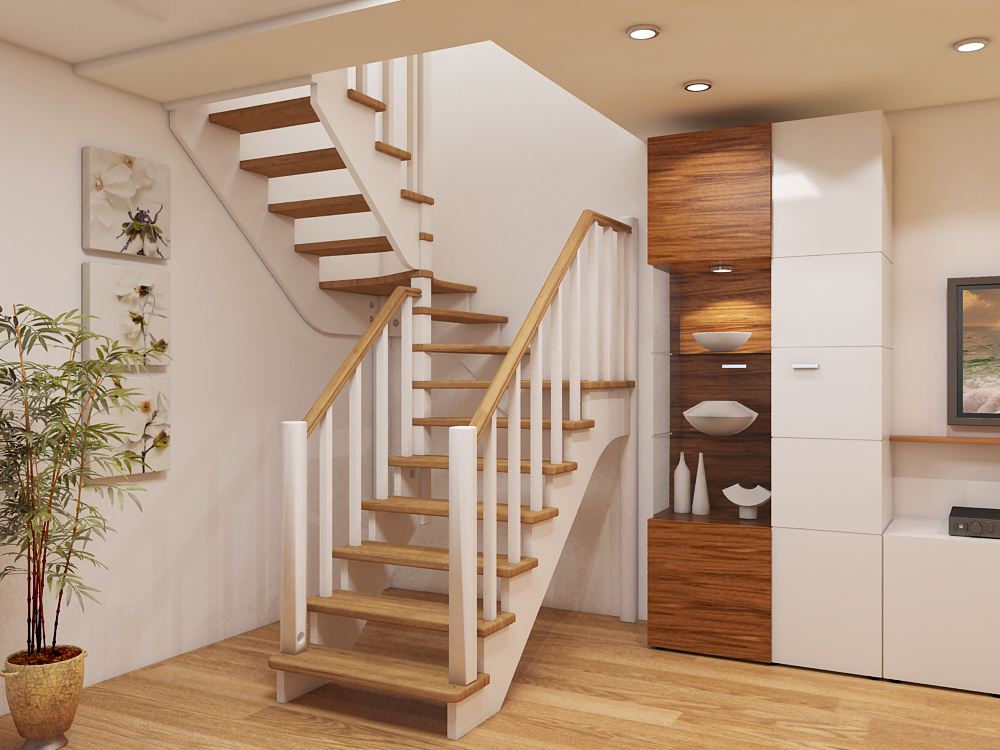 stairs for small space