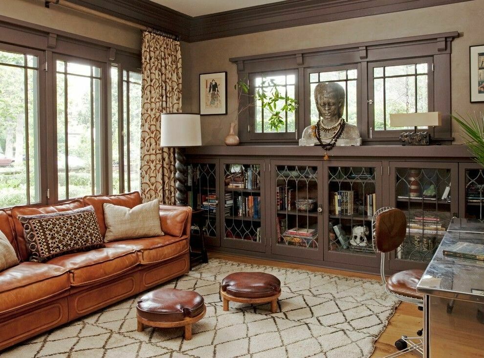 Contemporary craftsman style: 30 ideas, materials, furniture