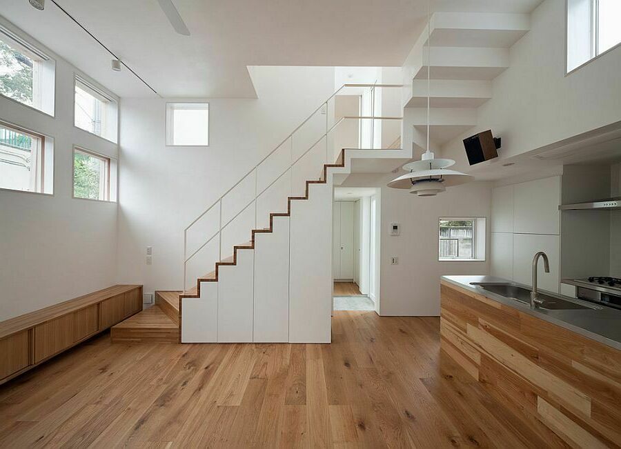 staircase to attic ideas