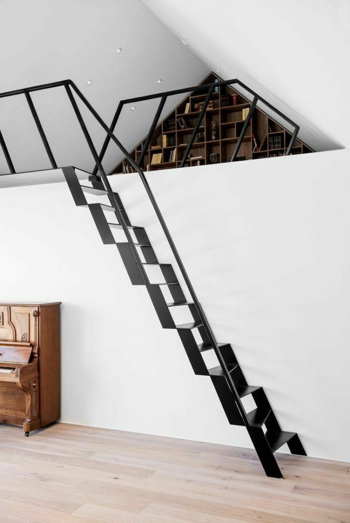 35+ Modern and spacesafe attic stairs ideas for your home