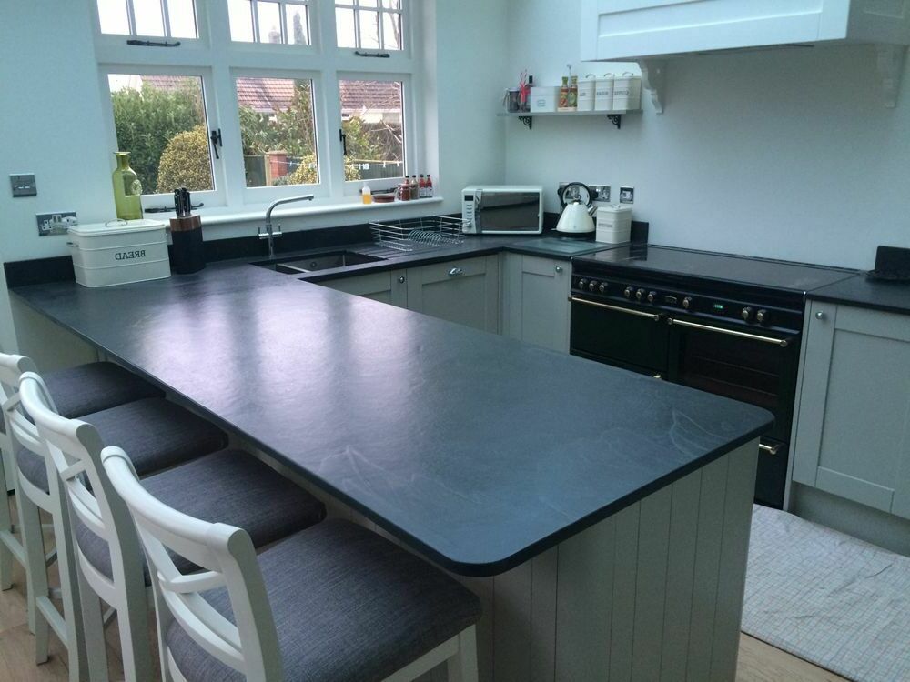 slate kitchen counter