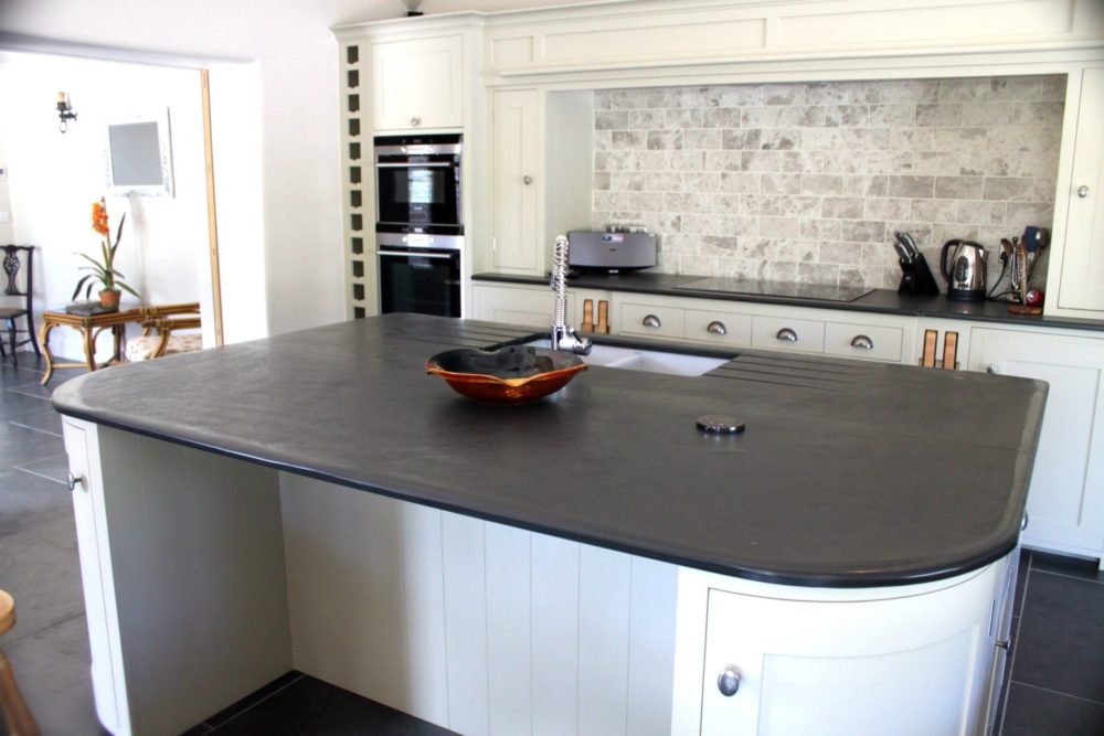 slate kitchen counter