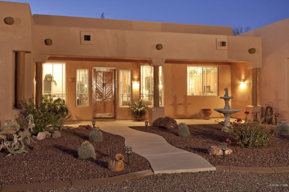 santa fe style homes pictures