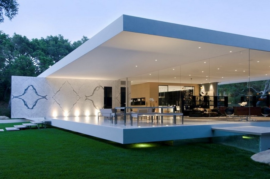 modern glass homes