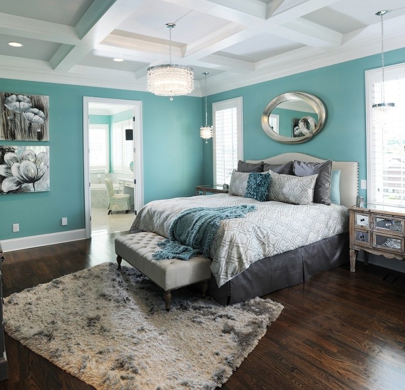 bedroom with french doors