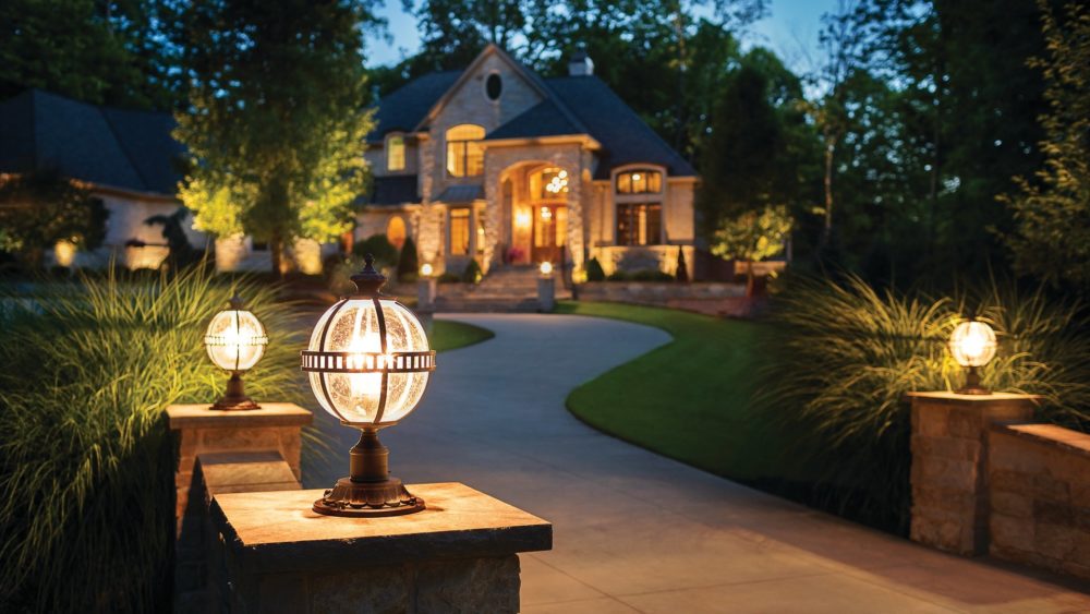 types of outdoor lighting