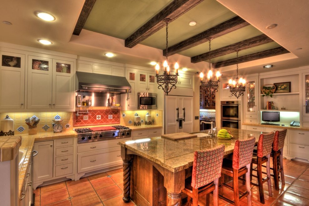 spanish style kitchen