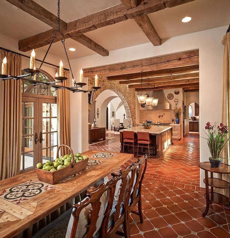 spanish style kitchen