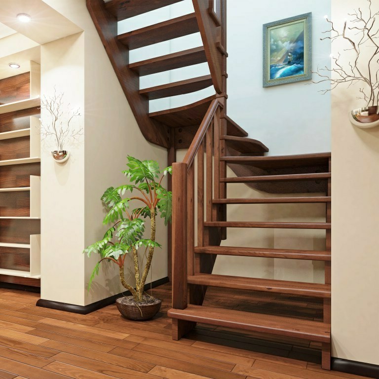 stairs for small space