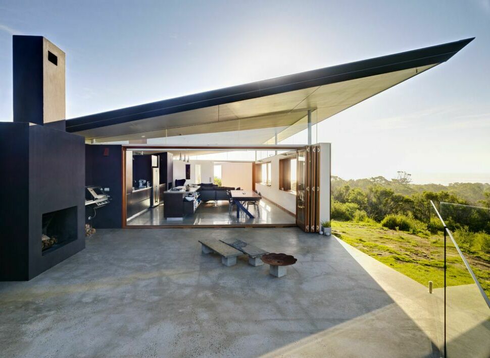 modern house roof