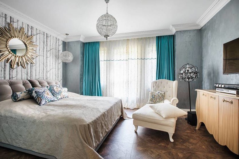 how to choose the curtains in the bedroom