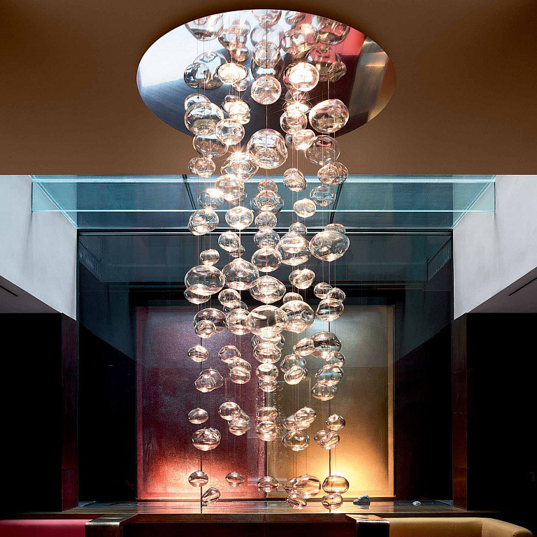 Glass Chandelier