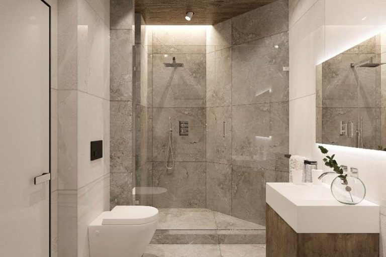 30 Design Ideas for a small Bathroom without a toilet