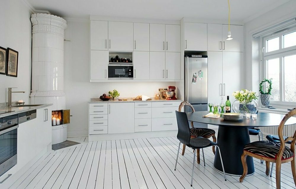 wood floor kitchen pictures