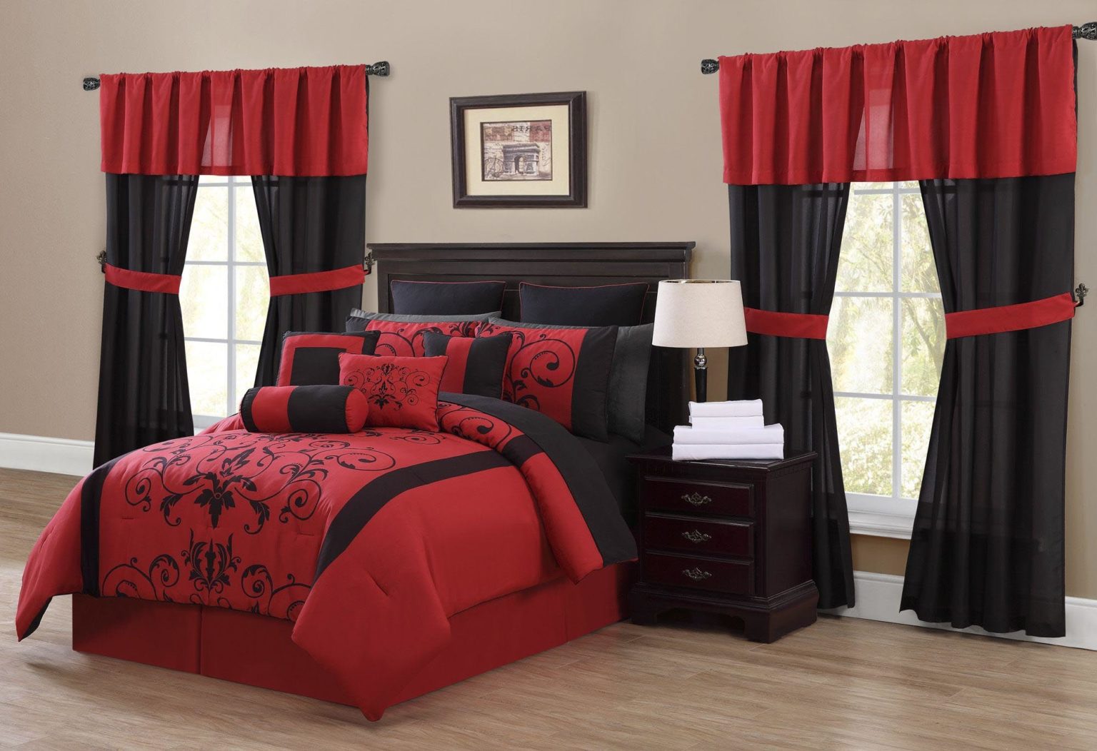 50+ Best red and black bedroom ideas