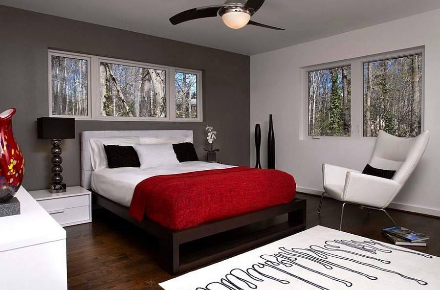 red and black bedroom ideas