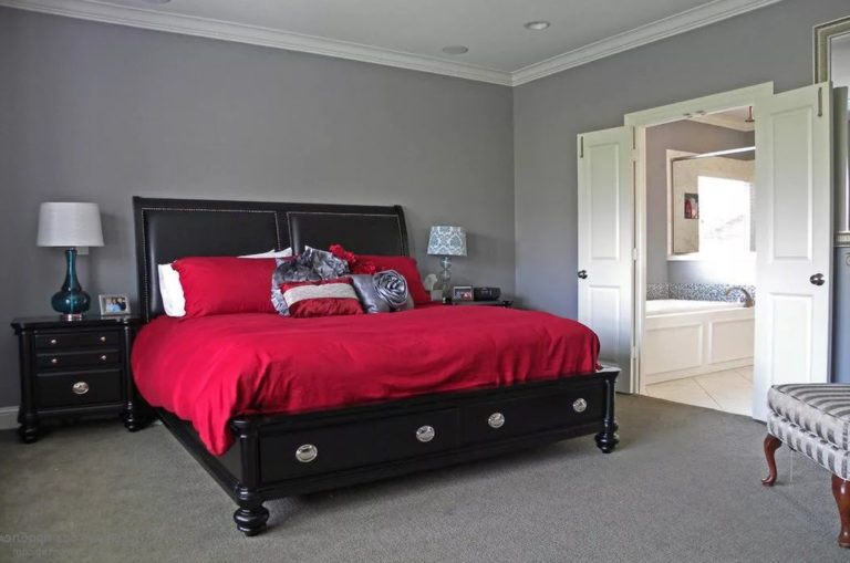 50+ Best red and black bedroom ideas