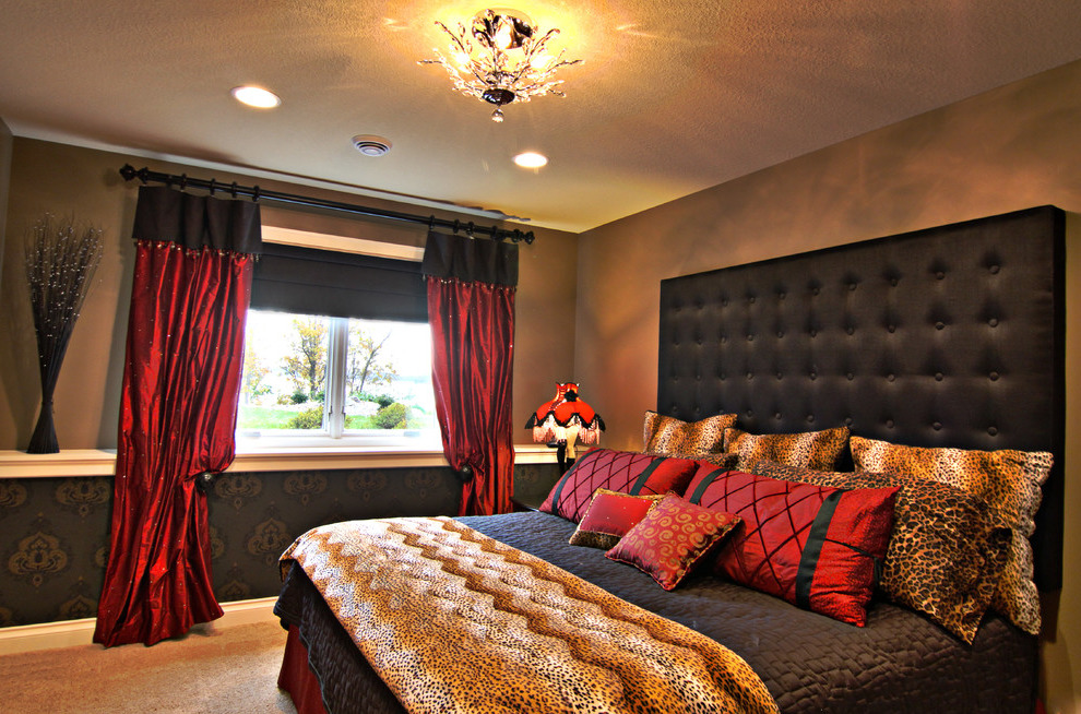 Black And Red Bedroom Decorations