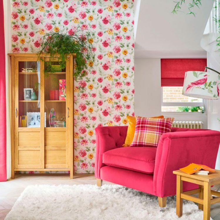 Ideas to decorate your living room for spring Plants, flowers and lots of color!