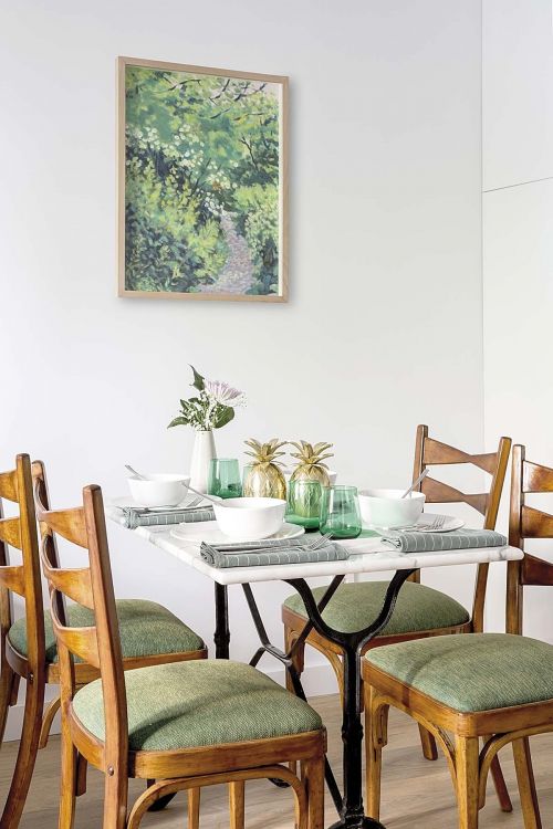 Design of a dining room: measurements and diners