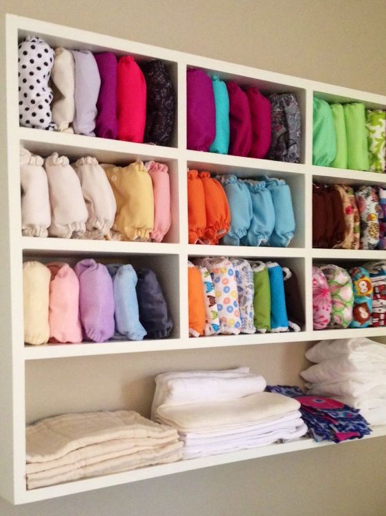 Resources to keep diapers organized