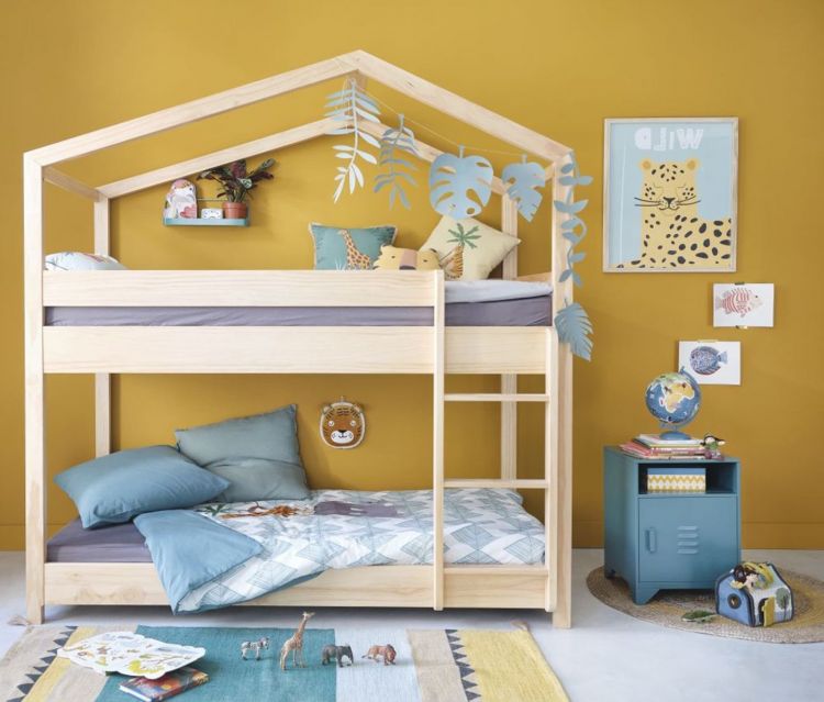 How to dress a bunk bed