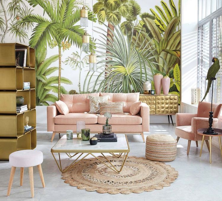 14 Ideal lounges for the summer of different styles