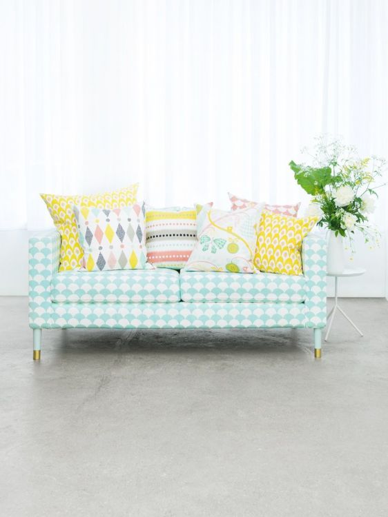 Redecorate your living room! The Nordic style is dressed in pastel tones