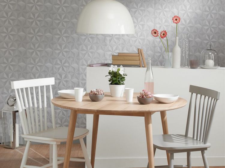 Redecorate your living room! The Nordic style is dressed in pastel tones