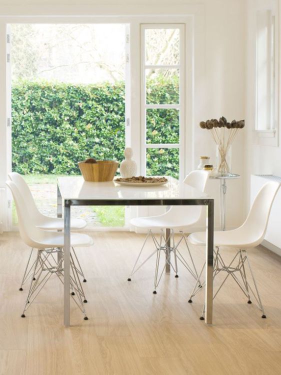 Design of a dining room: measurements and diners