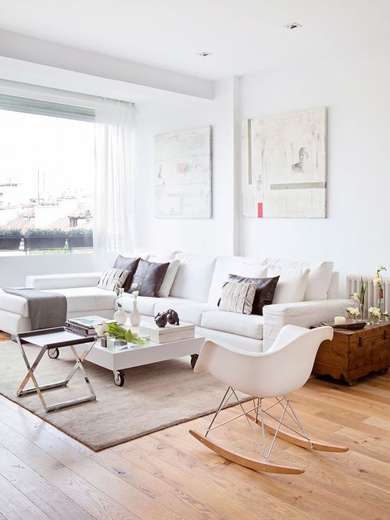 Keys to decorate the living room in neutral tones