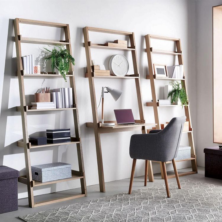 Shelves and bookcases for decoration