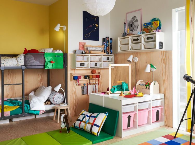 Practical ways to organize toys with the help of children