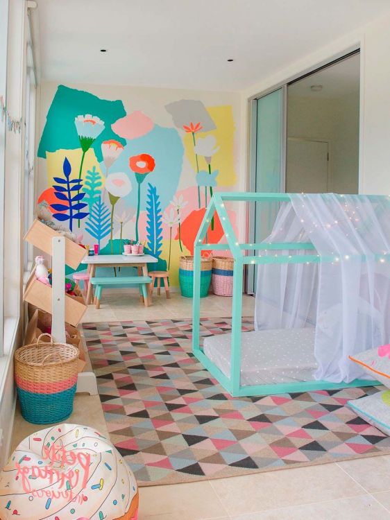 15 children's play areas for the little ones to have a great time at home