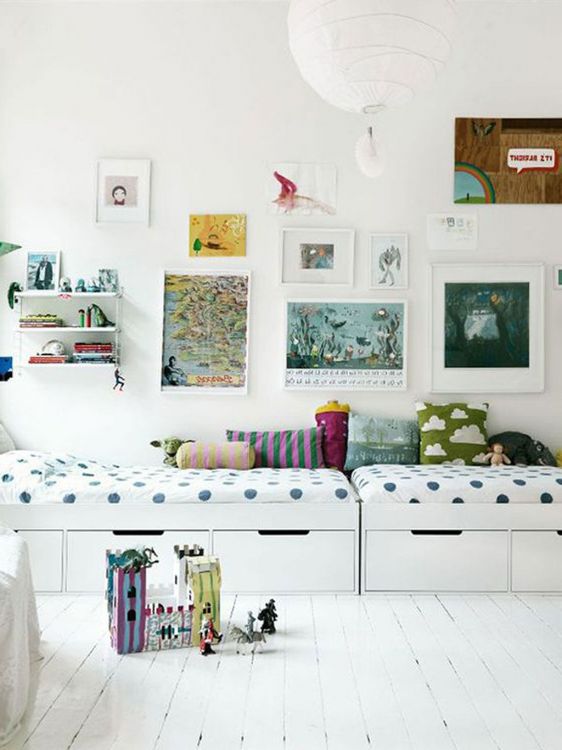 A double or private children's room