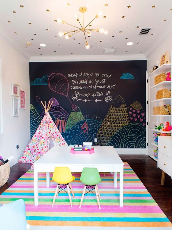 15 children's play areas for the little ones to have a great time at home