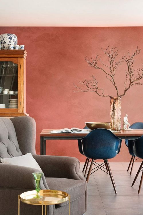 6 Ideas to decorate your home with the color of the year: Living Coral