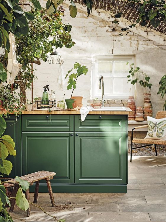 Kitchens decorated with plants: 25 beautiful and inspiring examples