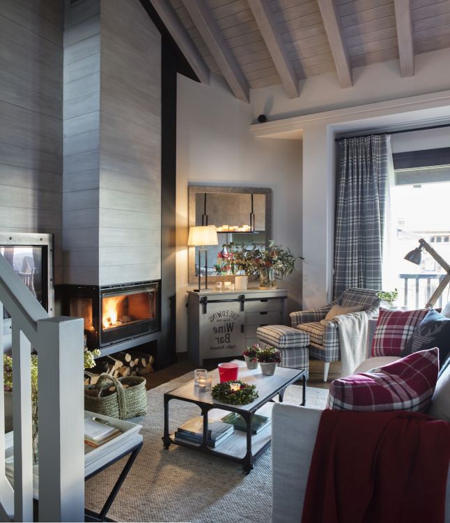 Cozy room with Fireplace: 30 great decor ideas